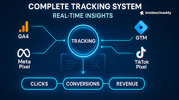 run facebook, instagram, linkedin, and google ads camapigns with tracking