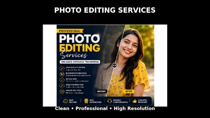professionally edit photos and enhance image quality
