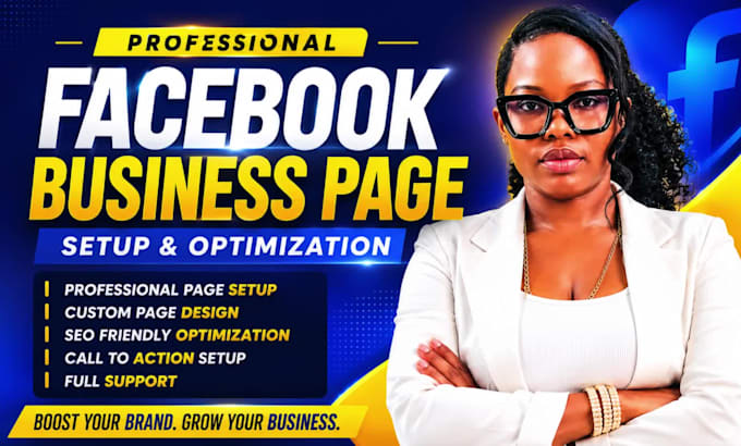 create and setup facebook business page