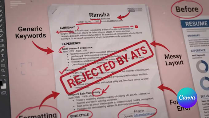 do an ats friendly resume CV and linkedin profile