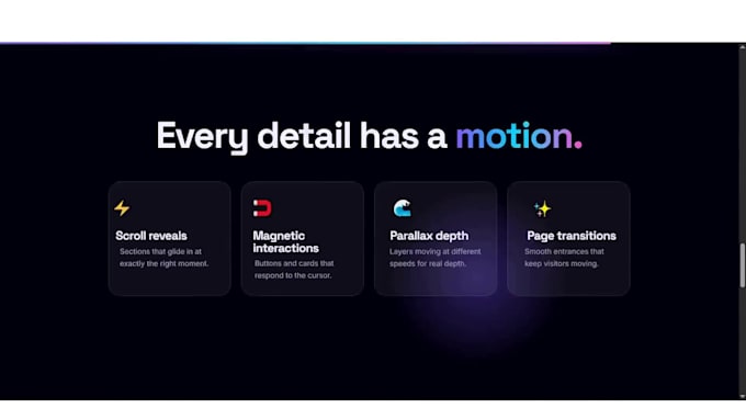 add scroll animations to your react website with framer motion