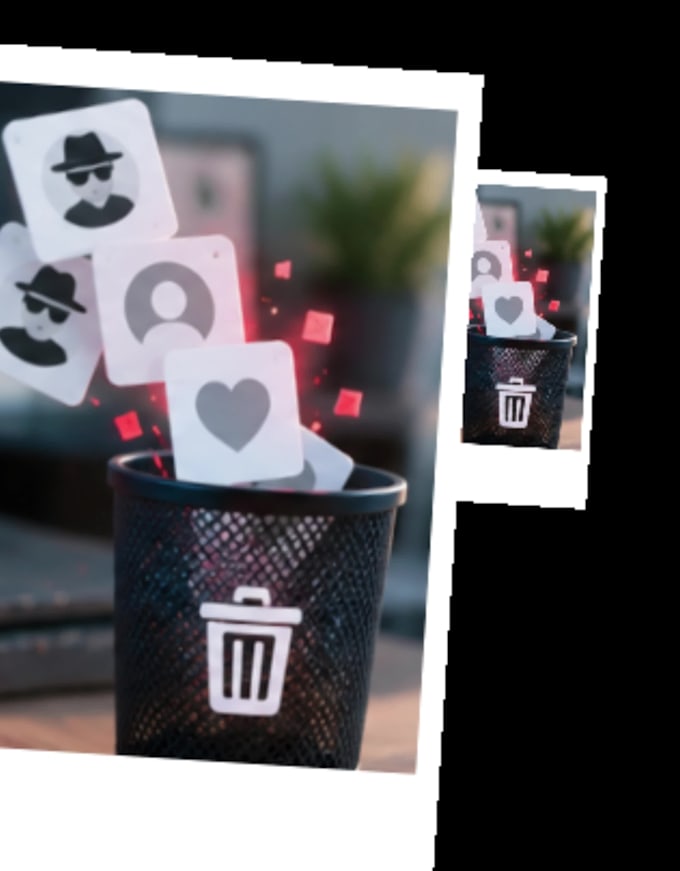 manually remove ghost, fake and inactive instagram followers