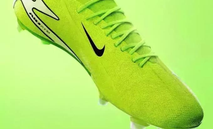 create realistic 3d football cleat model and render