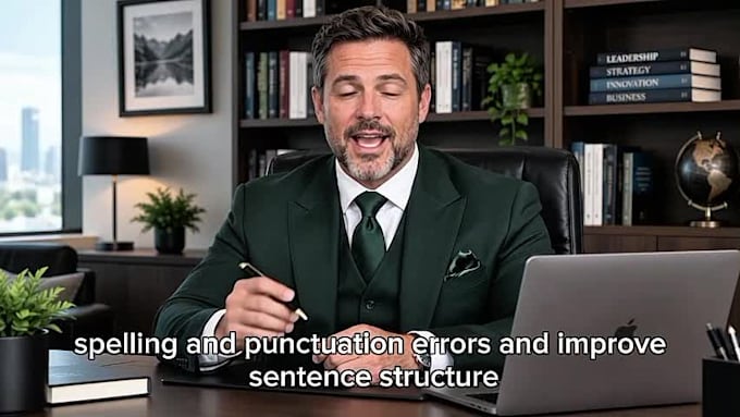 professionally edit and proofread books and manuscripts