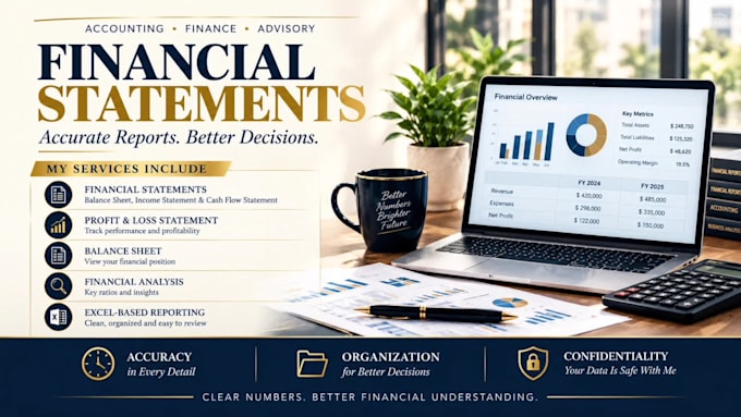 prepare tailored financial statements for smes and startups