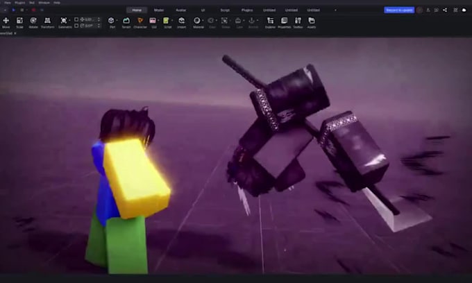 create roblox combat animation, sword animation, vfx, movesets, abilities