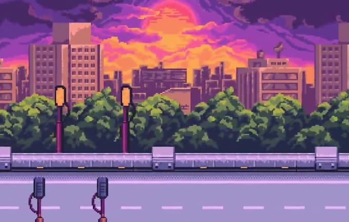 create pixel art tileset 2d top down tile map rpg game background assets sprites