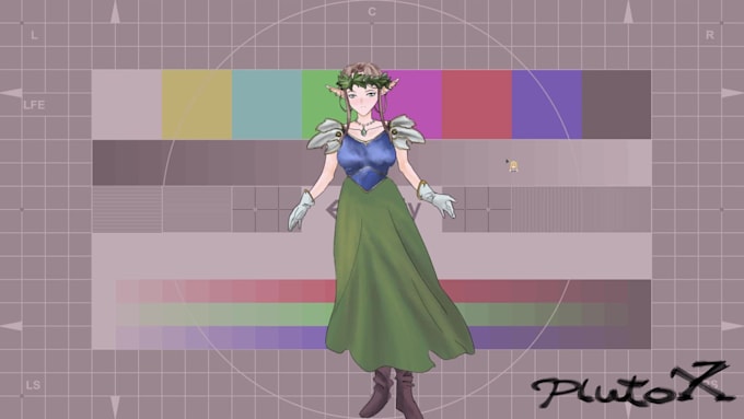 create a fantasy theme vtuber models for you