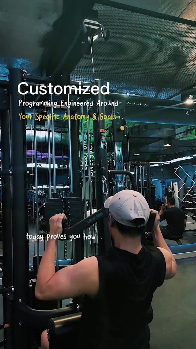 create a custom workout plan and corrective exercise program for you