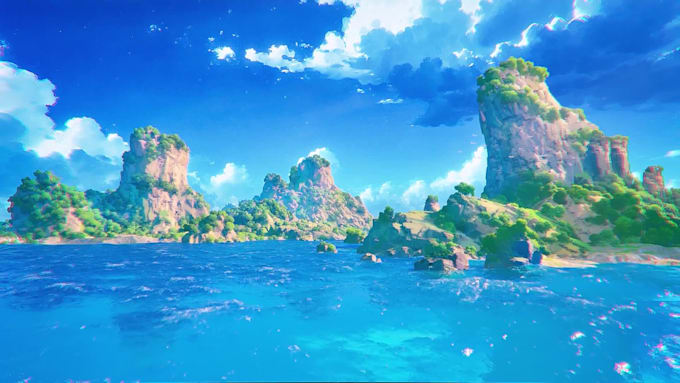 create realistic open world map and environments in unreal engine 5