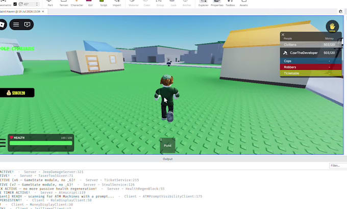 create custom roblox scripts and systems