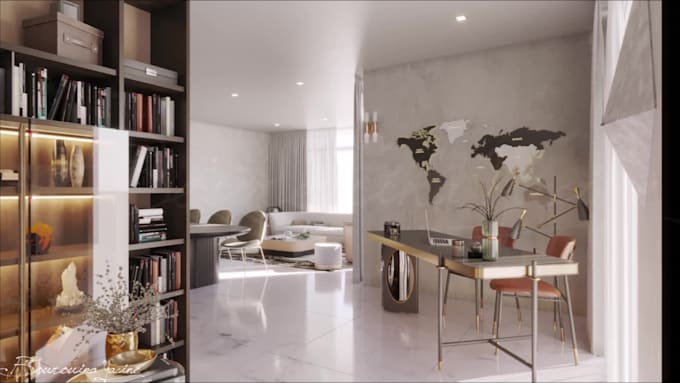 create realistic interior exterior render and 3d walkthrough