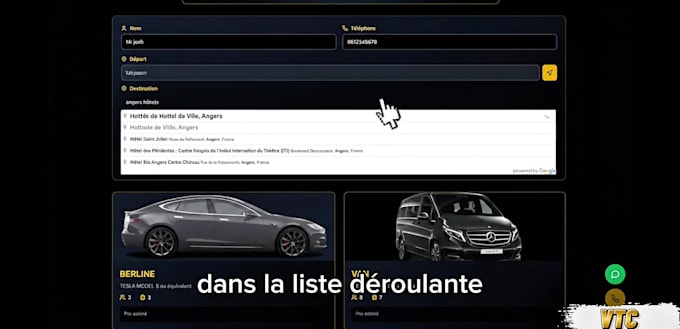 do vtc system booking and service seo