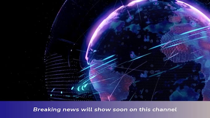 create a professional animated news intro video