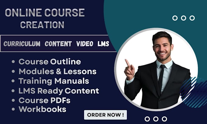 create your online course curriculum, content, videos and lms