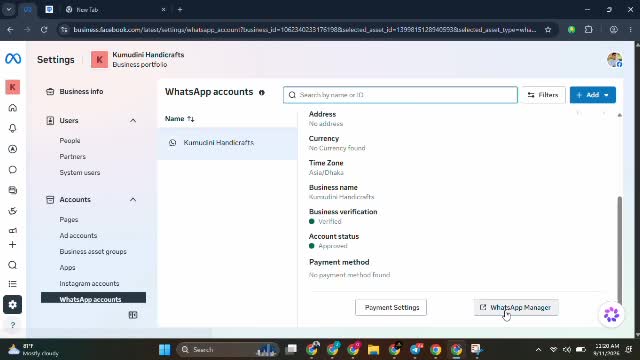 setup whatsapp business API and whatsapp cloud API