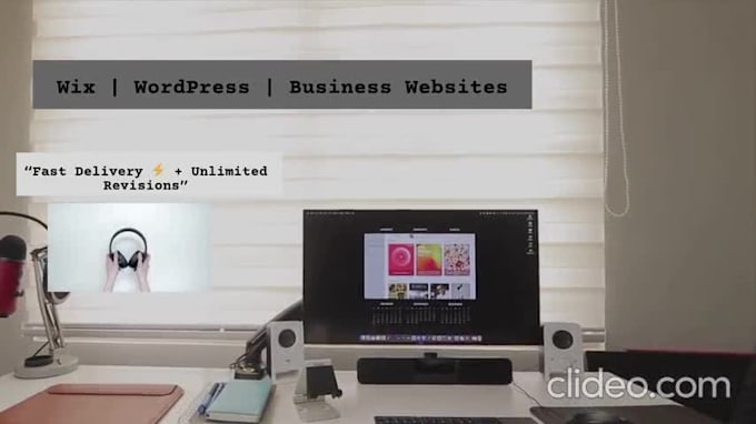 professional and responsive wix website design