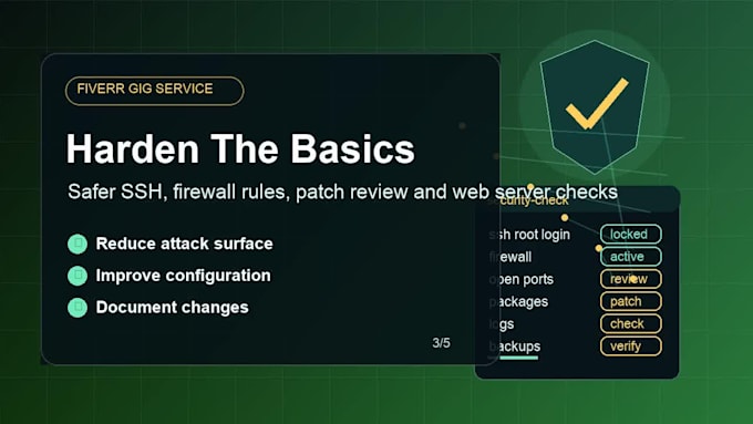secure and harden your linux vps cloud server or production system