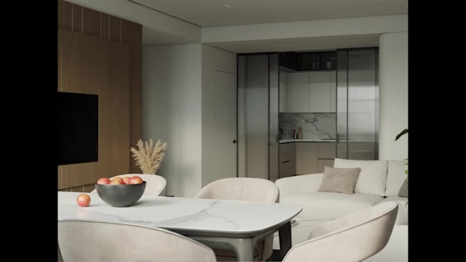 create photorealistic  interior renders before you renovate