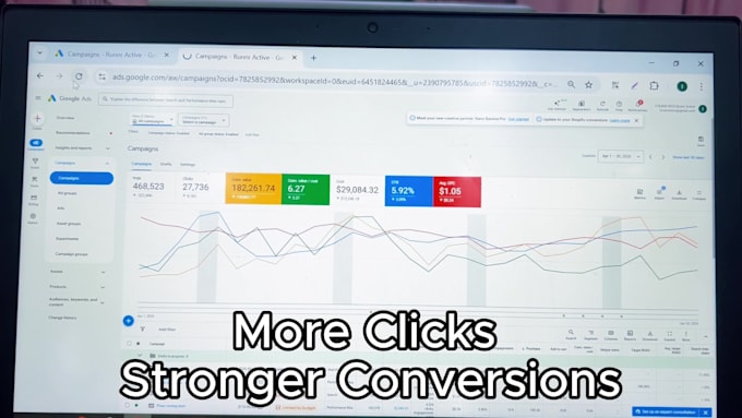 setup and manage google ads adwords PPC campaigns as ads manager expert