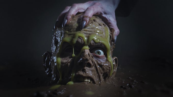 create halloween zombie video intro