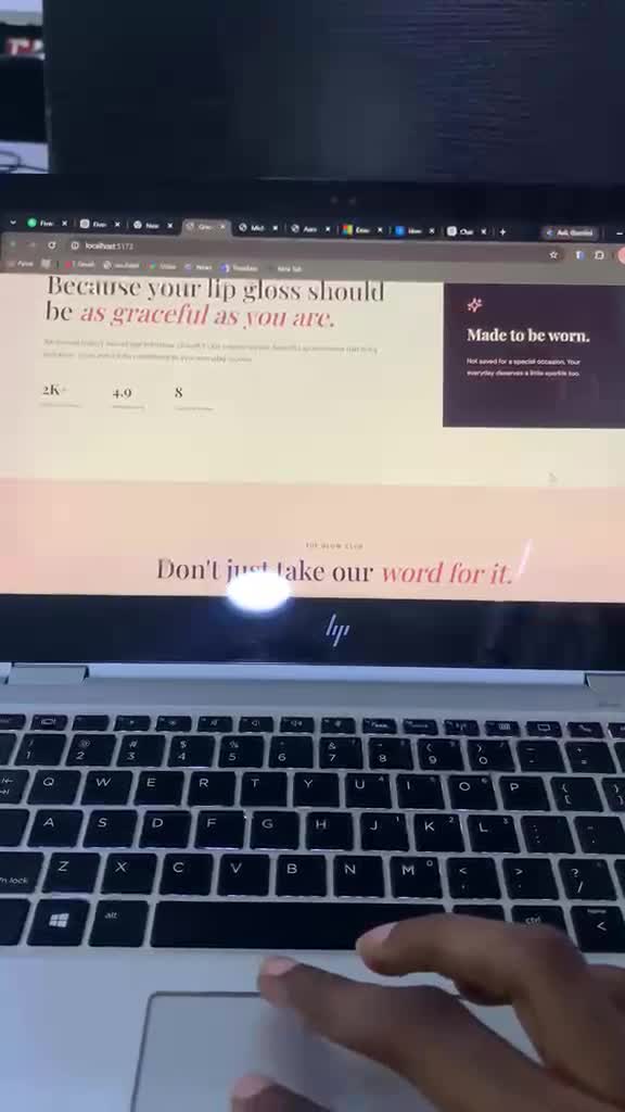 build responsive react website