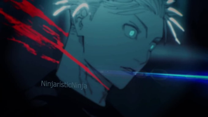 anime video editing or anime logo