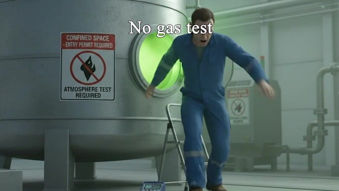 3d industrial safety video