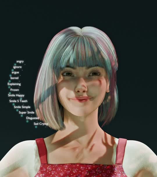 optimize avatar for tts,vrc,glb,driven lipsync,vrm,visemes,arkit52,aitutor model