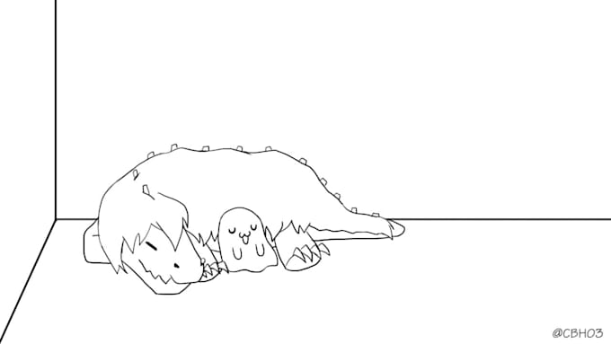do 2d animation in a simple and cute style