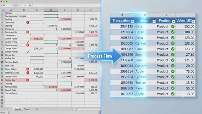 automate excel tasks and data processing using python