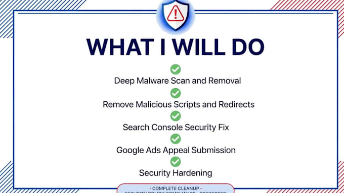fix compromised site for google ads, remove malicious software
