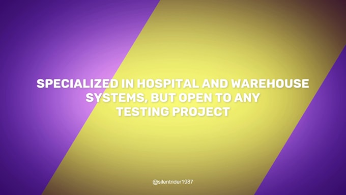 manually test your website or app