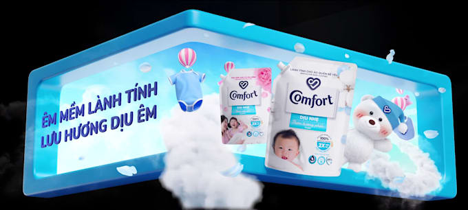 video ads for digital billboard, led screen, billboard animation 3d anamorphic