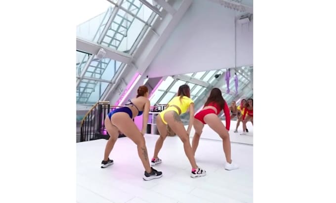 do viral tiktok dance video, group dance challenge, tik tok