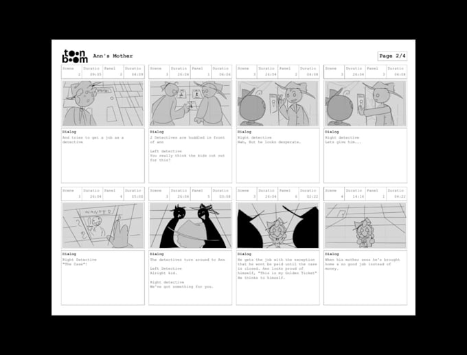 create storyboards for your video, animation, or idea