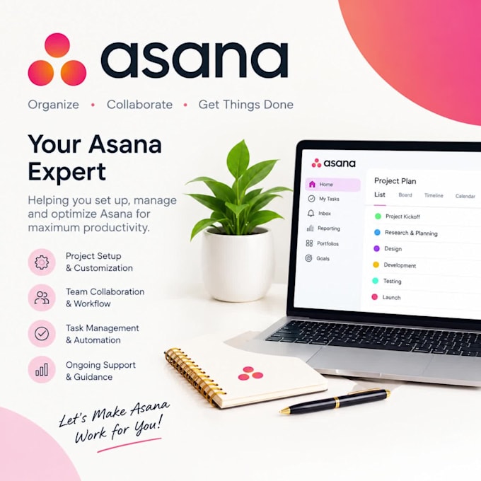 set up and automate your asana workspace