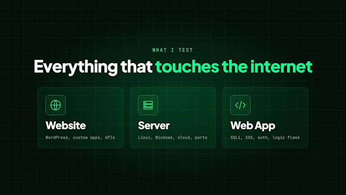 test your website and server security for vulnerabilities