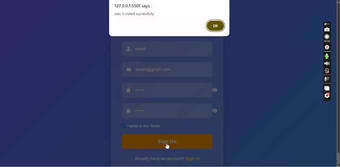 build a secure firebase login signup authentication system