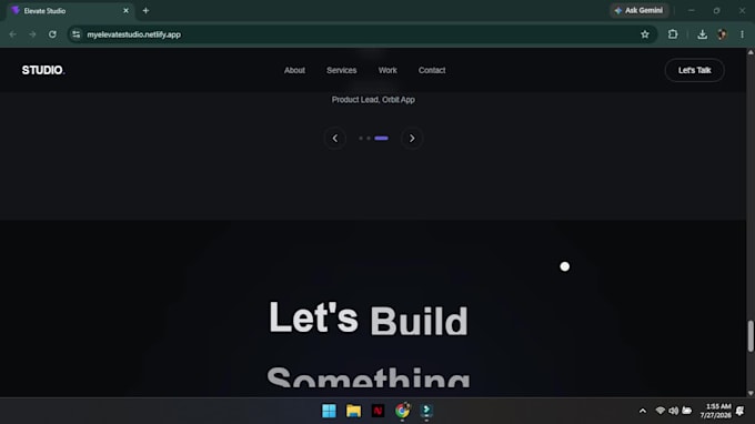 build responsive business website for startup companies and brands