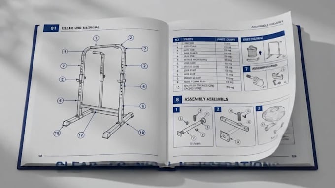 design product user manuals and instruction guides