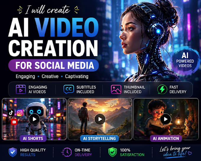 create engaging ai videos for social media