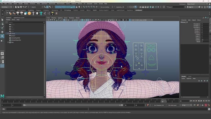 do 3d character avatar rig,blendshape,arkit, shapekeys,animaze,quest,talkhead