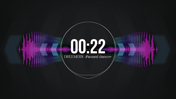 create custom sound visualizer for your intro