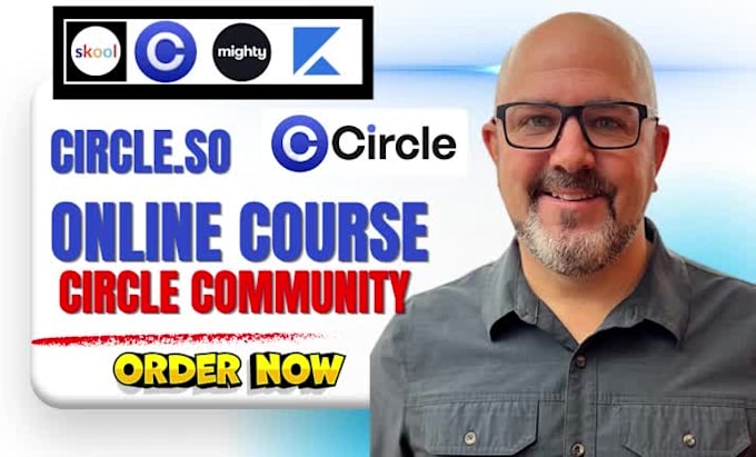 do circle so online course setup, circle so website and online community setup