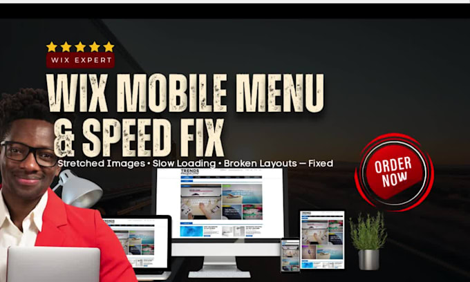 fix wix mobile responsive design, wix studio mobile friendly website