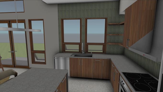 do virtual interior design for modern homes
