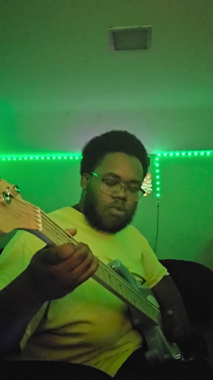 perform live bass guitar for your song