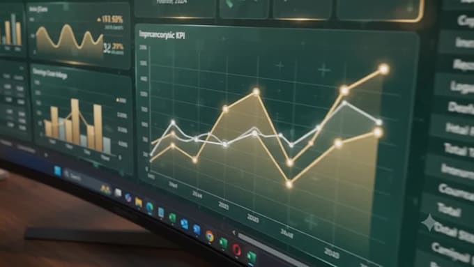 create professional excel charts, graphs and dashboards