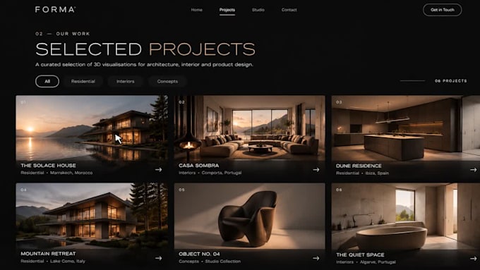design a modern, professional website for your business